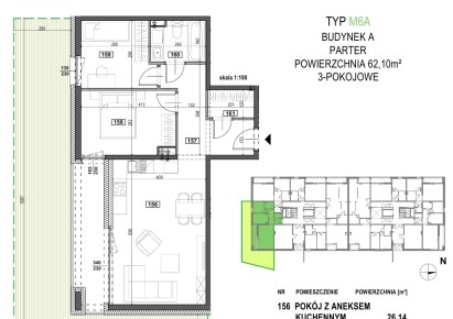 mieszkanie na sprzedaż - Tychy, Żwaków